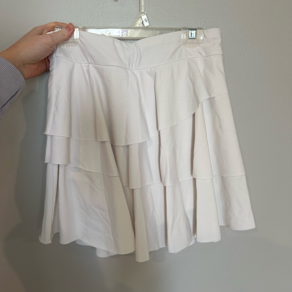 White tennis Skirt